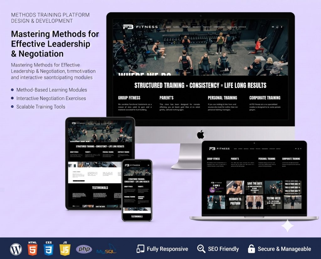 FB Fitness Personal Training Showcase
